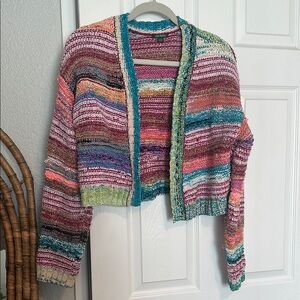 Multicolor Striped Women's Sweater